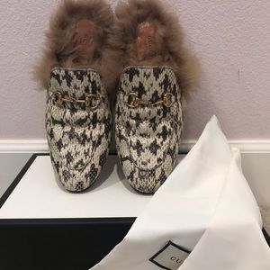 Authentic Gucci Princetown mules